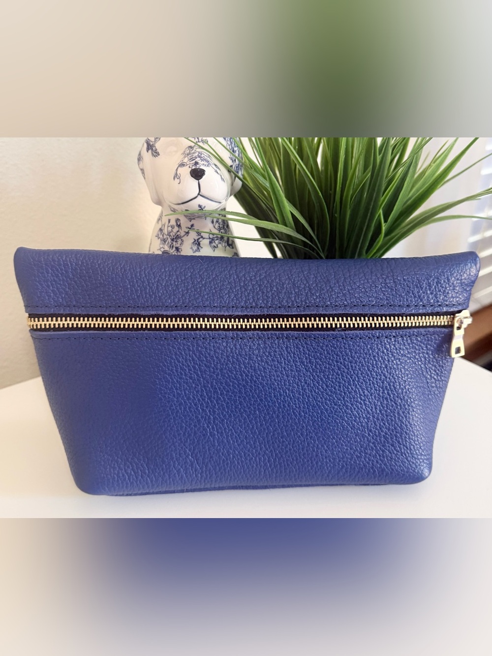 Portland Leather Makeup Bag